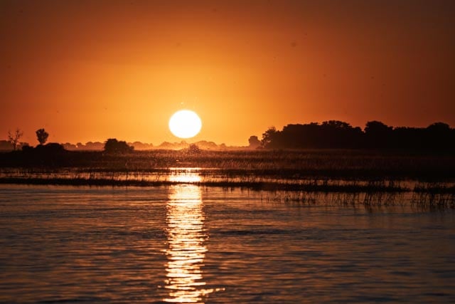 Chobe River Sunset